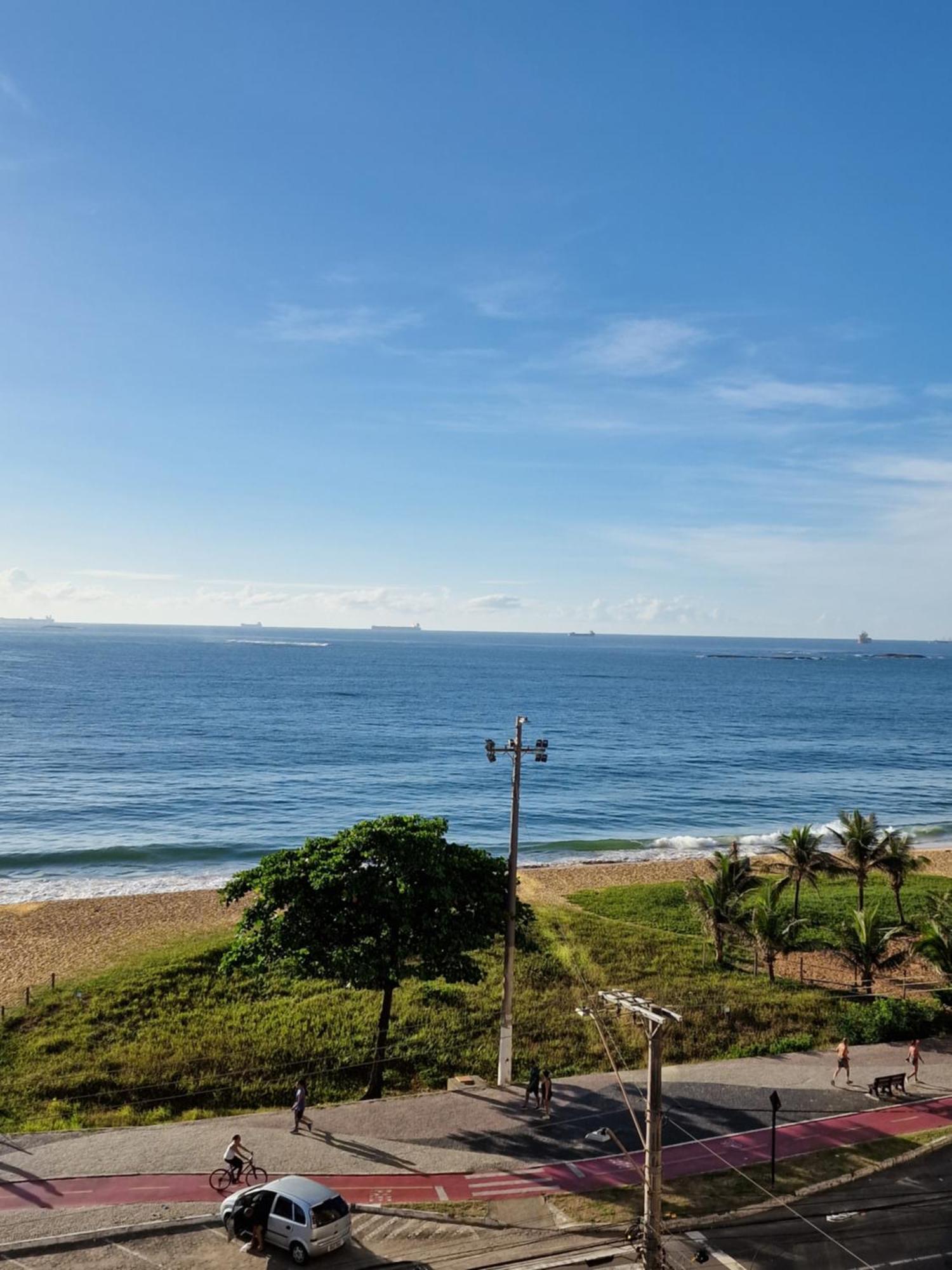 Flat Vista Para O Mar Lägenhet Vila Velha  Exteriör bild