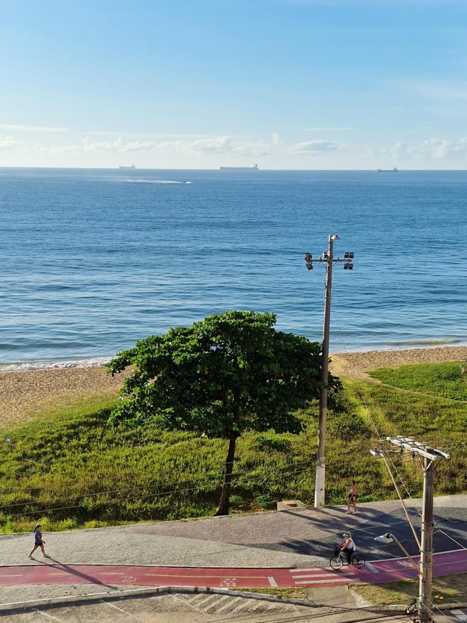 Flat Vista Para O Mar Lägenhet Vila Velha  Exteriör bild